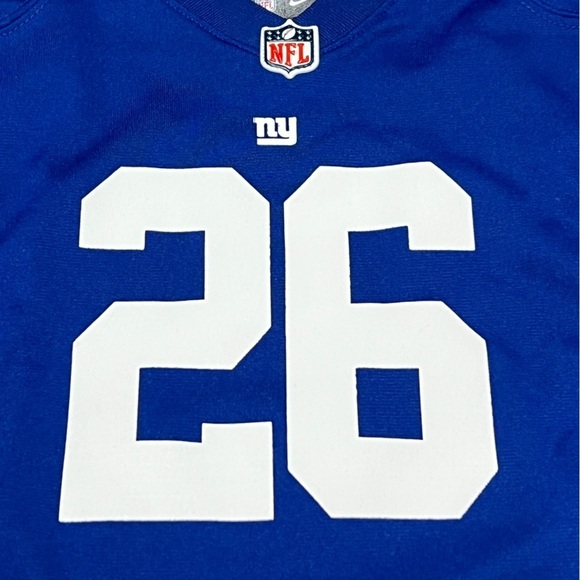 Saquon Barkley New York Giants NFL Football Sports Jersey Youth New 24 Months - Picture 3 of 5